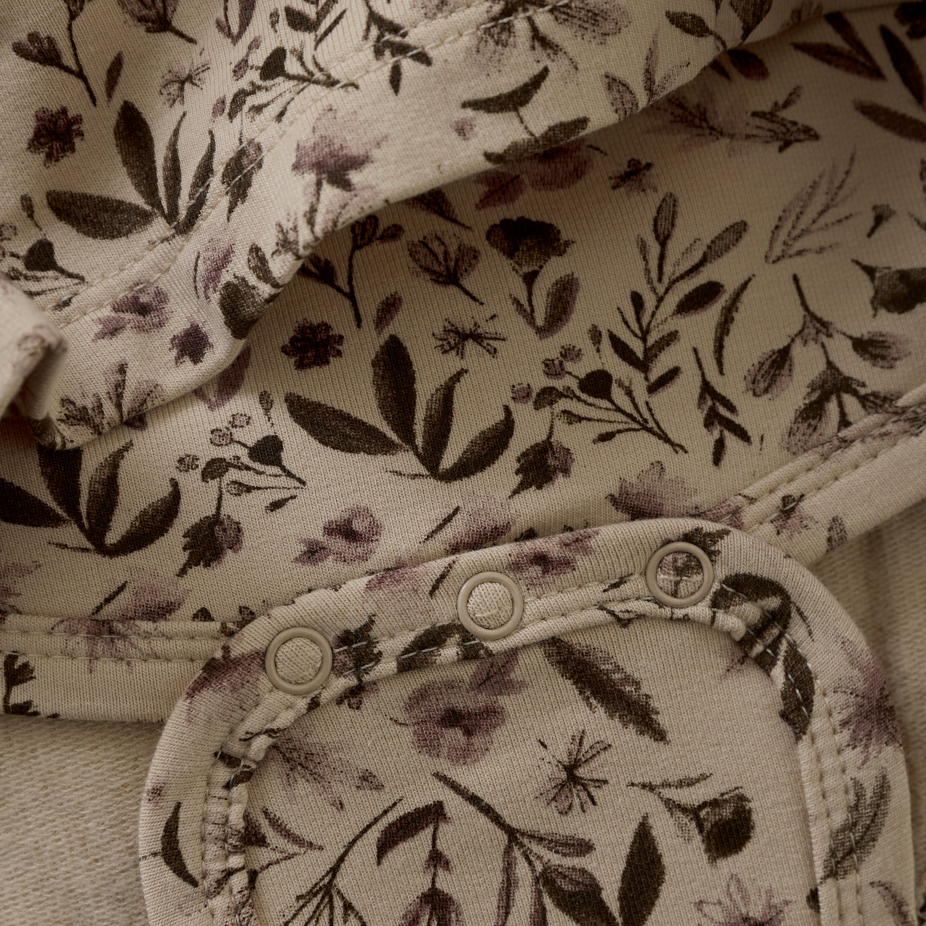 Minymo / Dress LS AOP Sweat / Sand