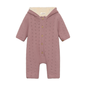 Minymo / Suit Knit w. Teddy Lining / Woodrose