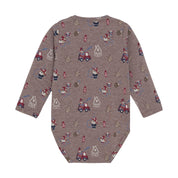 Minymo / Body LS AOP / Brown