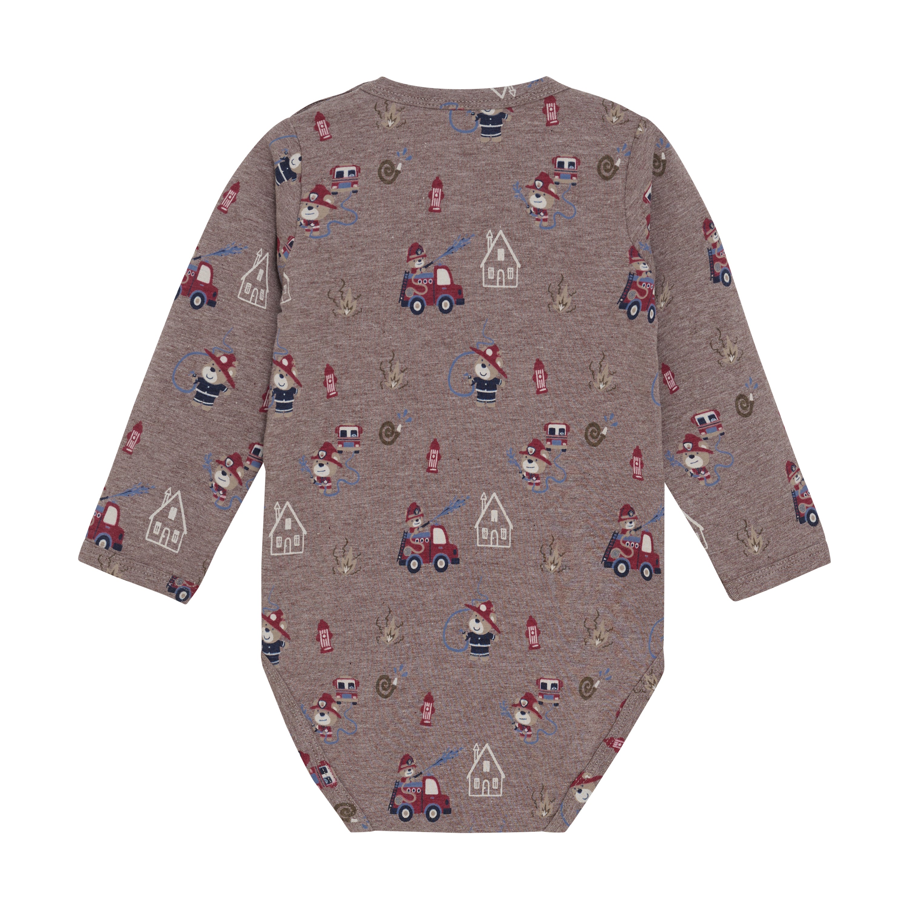 Minymo / Body LS AOP / Brown