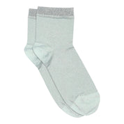 mp Denmark / Pi glitter short socks / Slate Blue