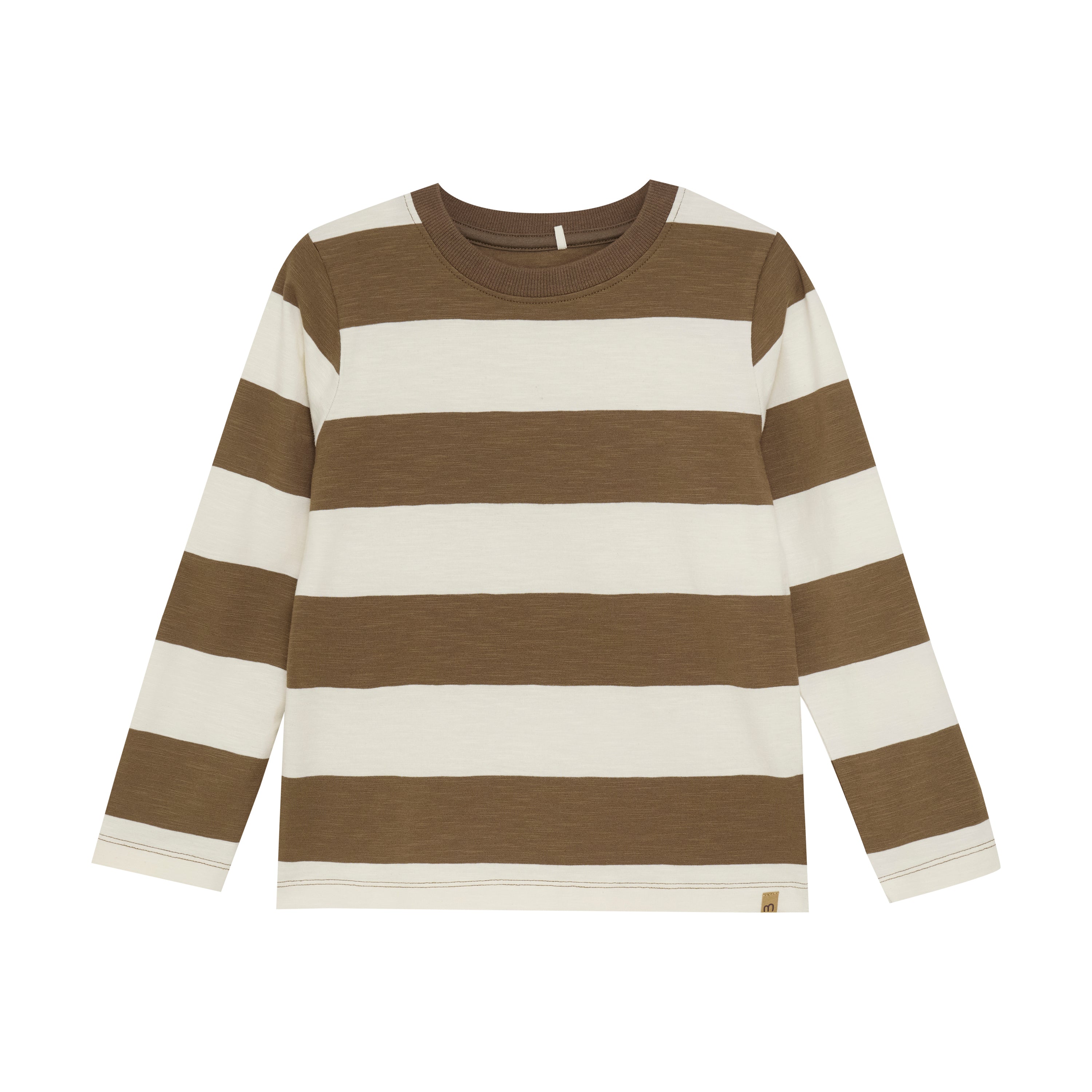 Minymo / T-shirt LS Y/D / Brown