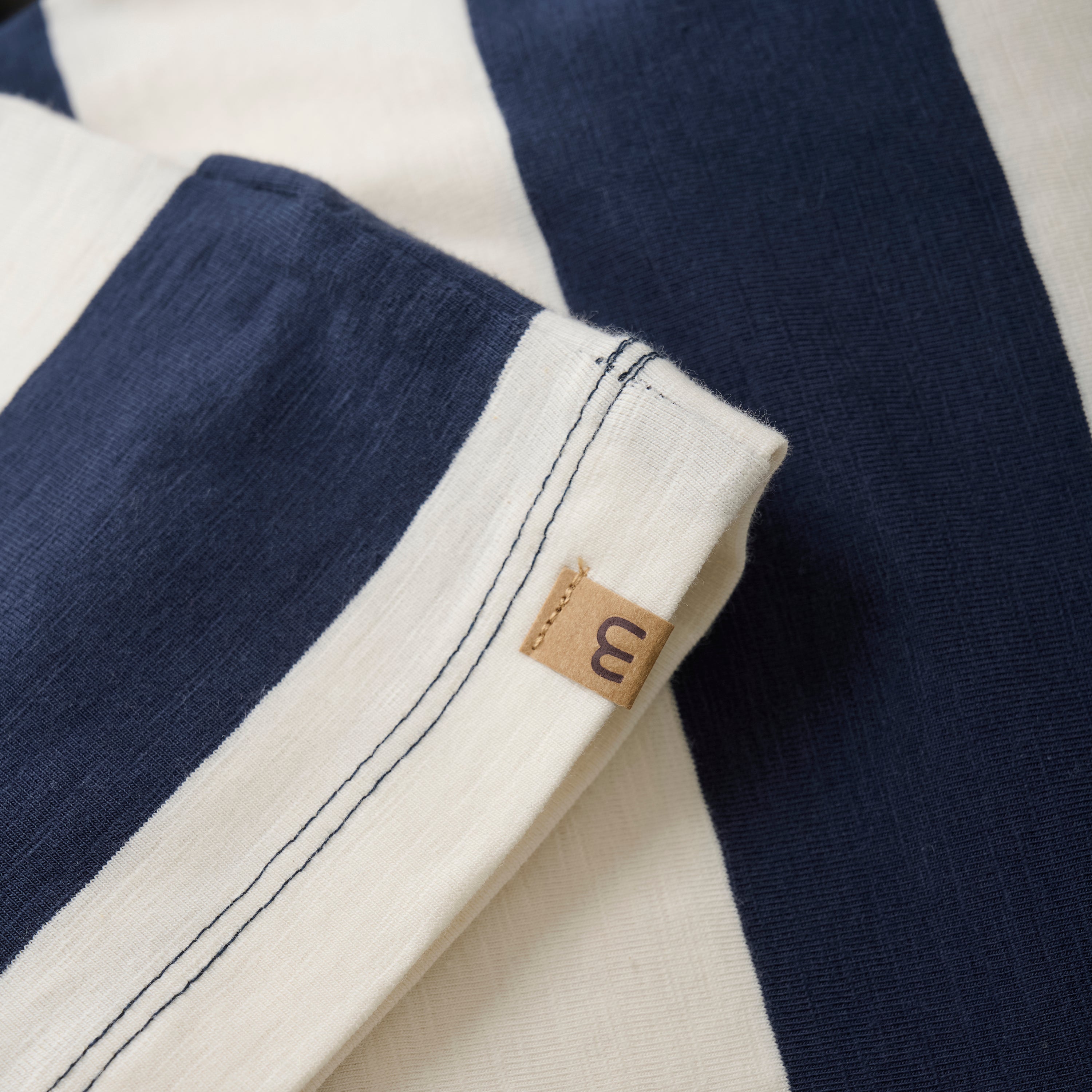 Minymo / T-shirt LS Y/D / Dark Navy