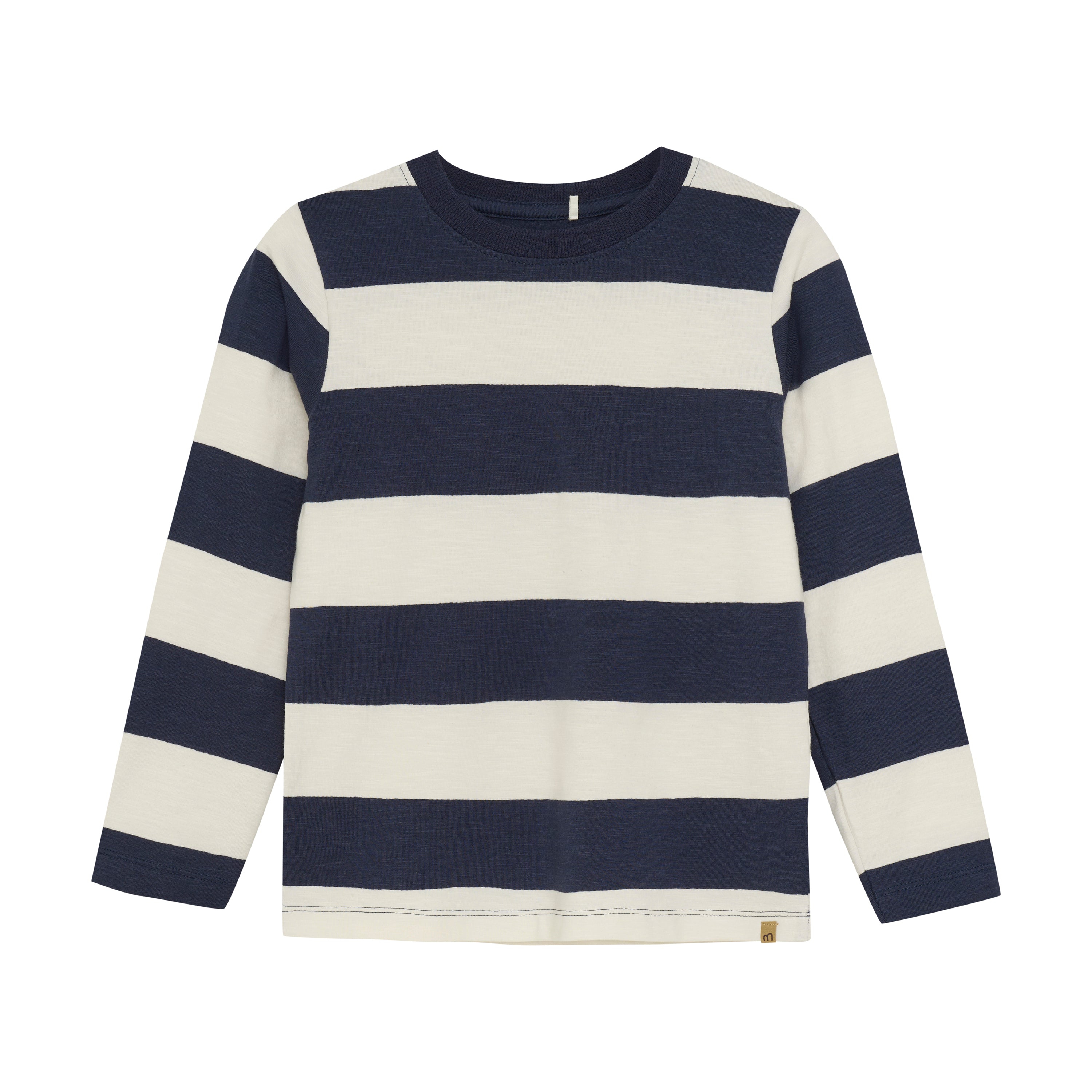 Minymo / T-shirt LS Y/D / Dark Navy