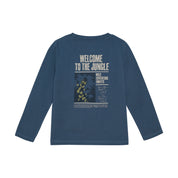 Minymo / T-shirt LS / Vintage Indigo / 116