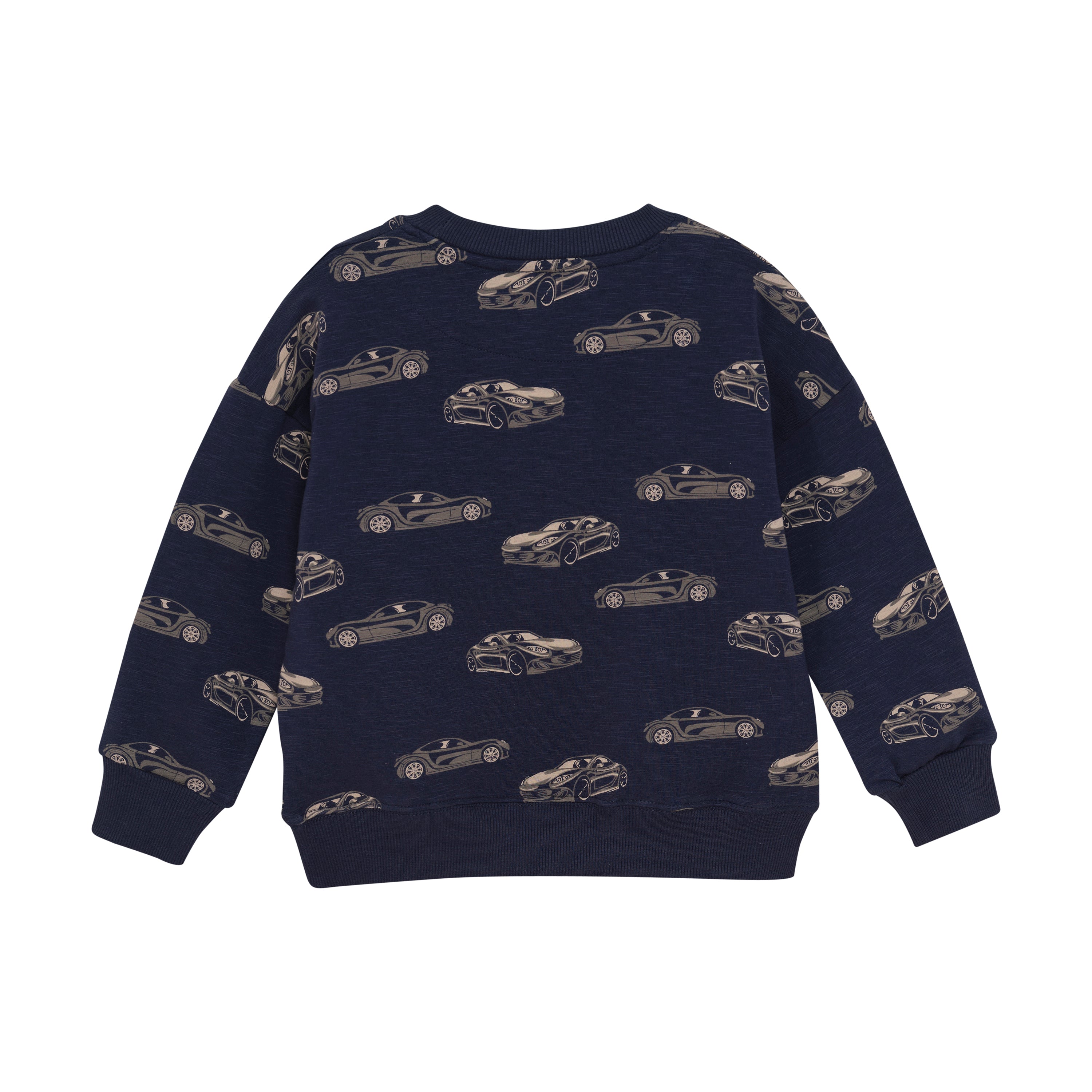 Minymo / Sweat LS AOP / Dark Navy