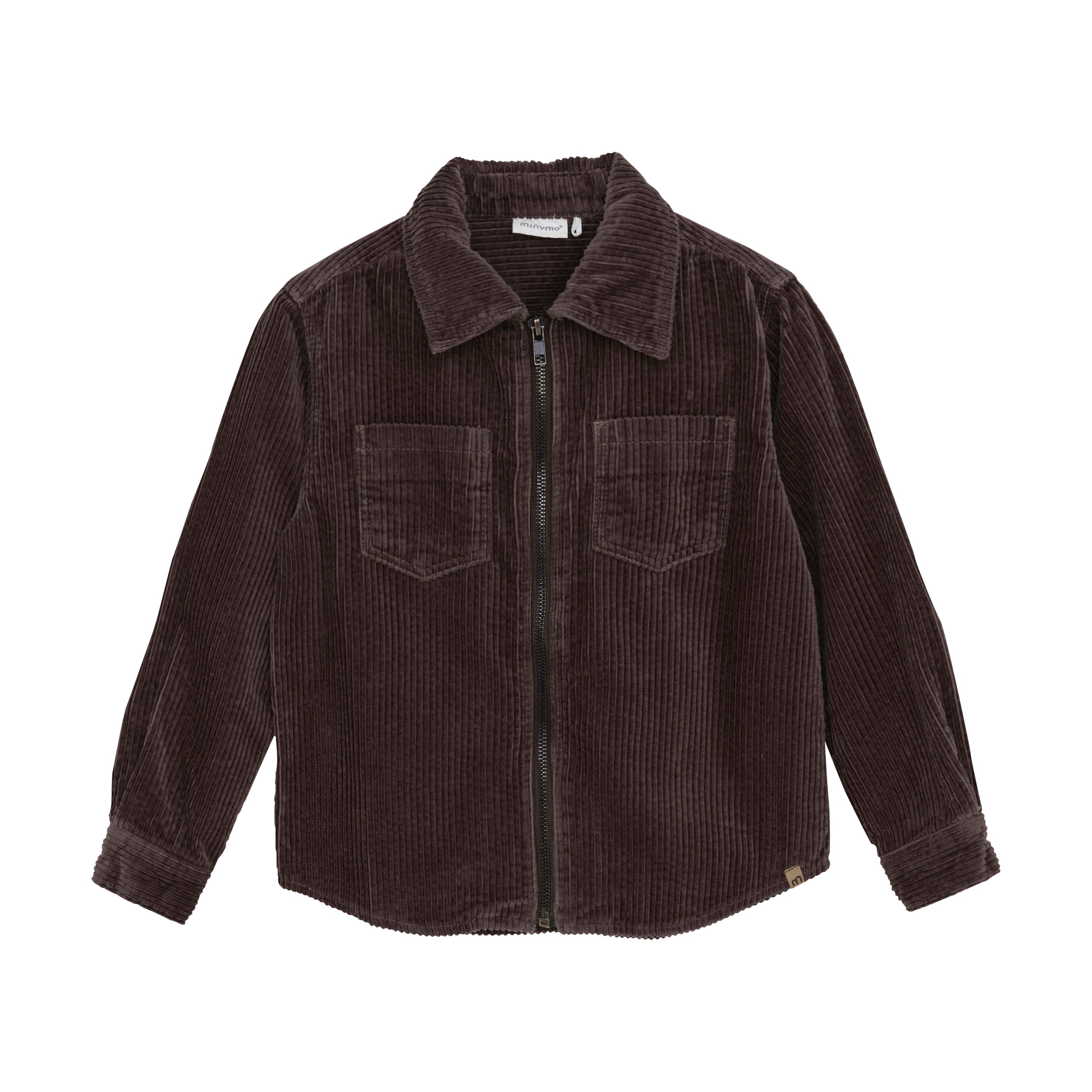 Minymo / Shirt LS Cord / Chocolate Chip