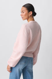 Gina Tricot / Knitted cardigan / Pink lady