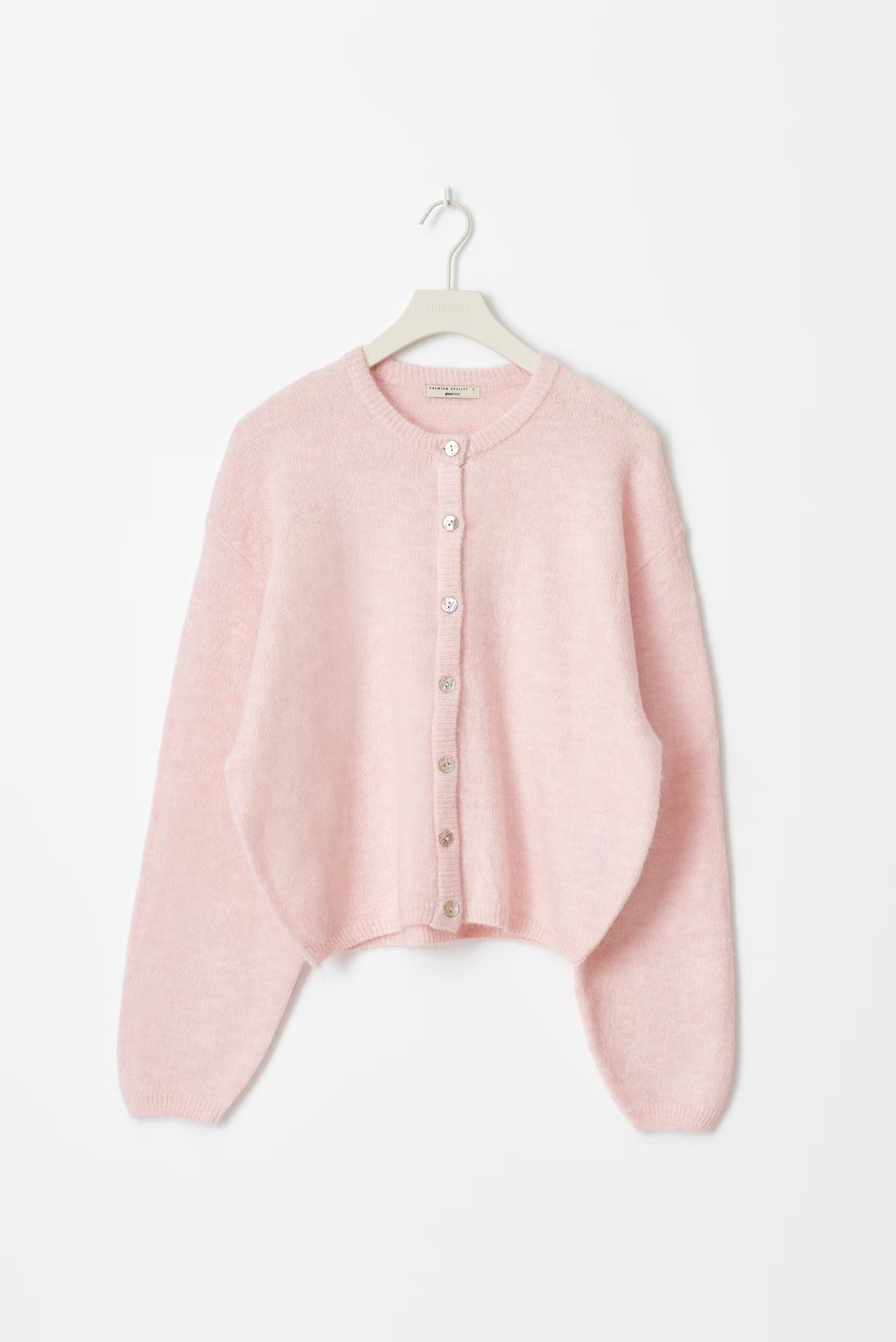 Gina Tricot / Knitted cardigan / Pink lady