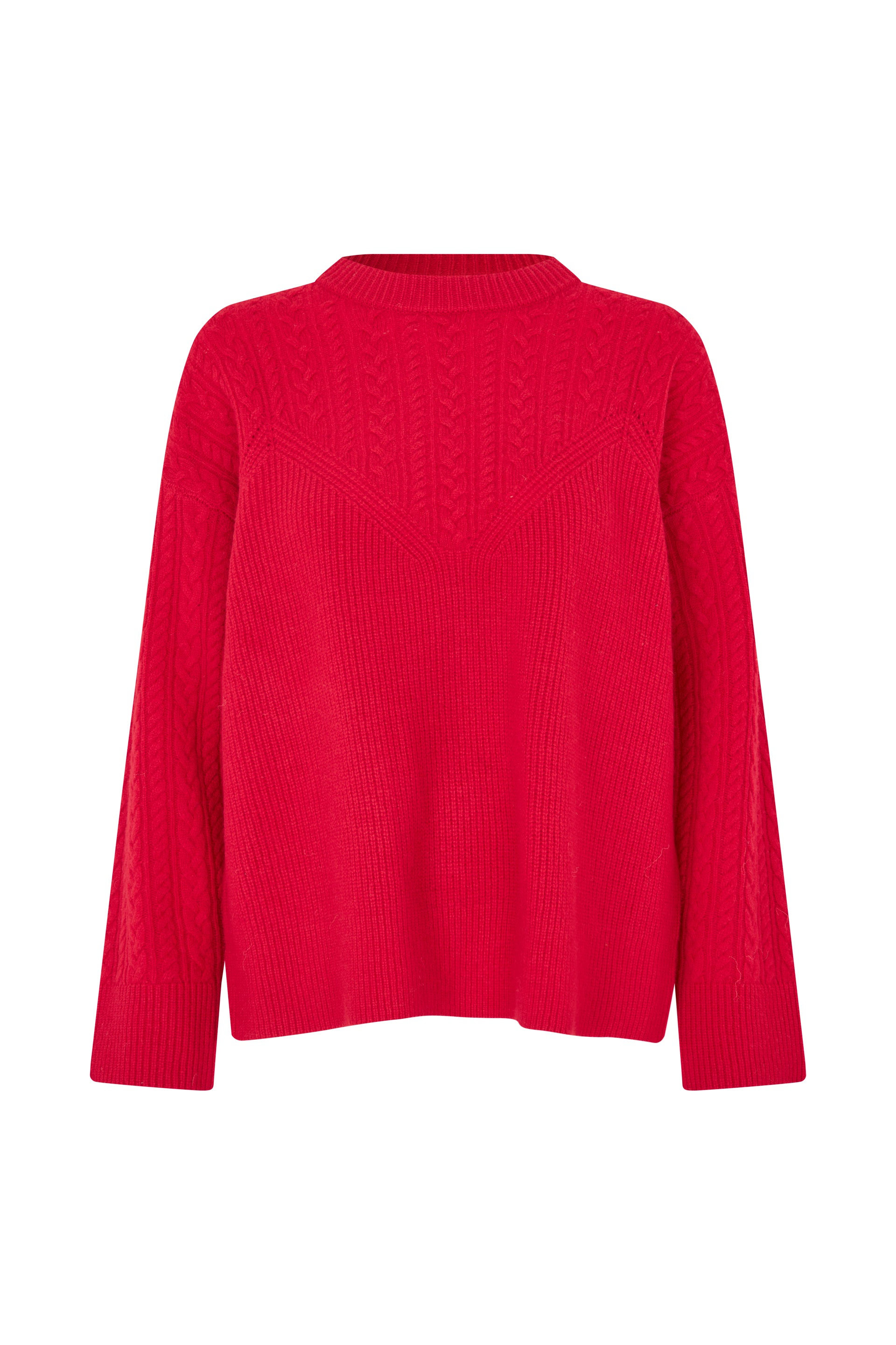 Baum und Pferdgarten / CELESTINE Sweater / Crimson Red