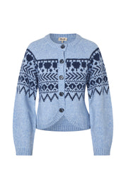 Baum und Pferdgarten / COLIN Cardigan / Blue Fair Isle