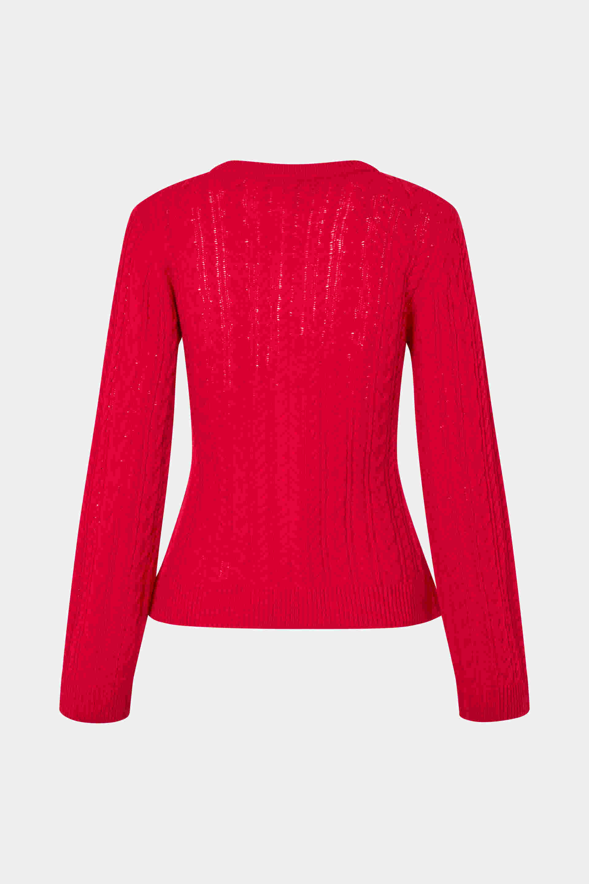 Baum und Pferdgarten / CLARAH Cardigan / Crimson Red