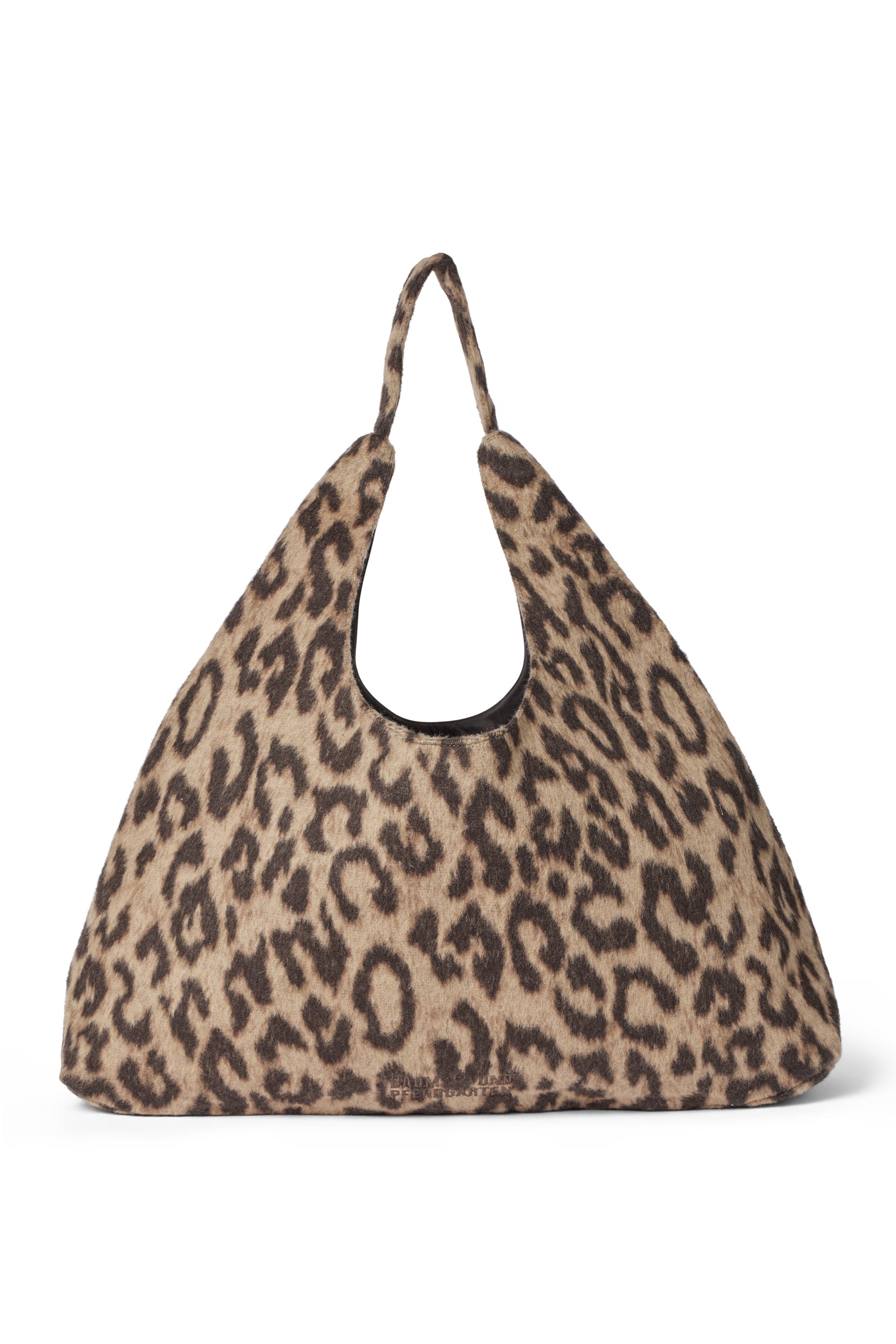 Baum und Pferdgarten / KLEOVA Bag / Wool Camel Leopard