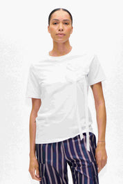 Baum und Pferdgarten / JAWI T-Shirt / Bright White