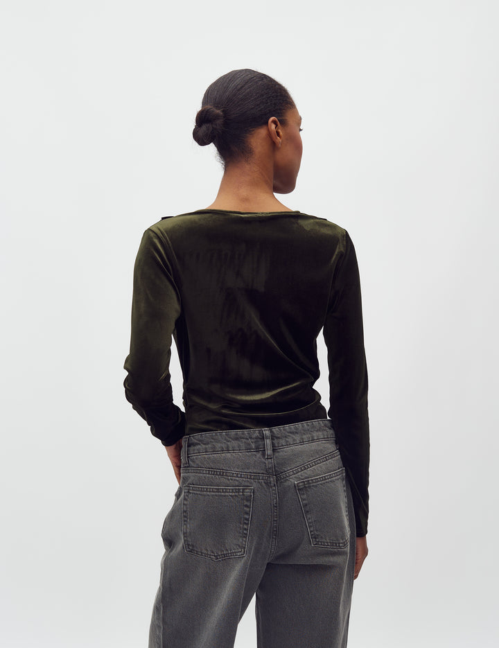 MbyM / Lione Rewind Top / T-shirt / Pine Green