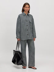 EDITED / Anisha Overshirt / B&W speckle