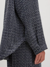 EDITED / Anisha Overshirt / B&W speckle