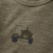 CeLaVi / Body LS - SOLID / Dusky Green