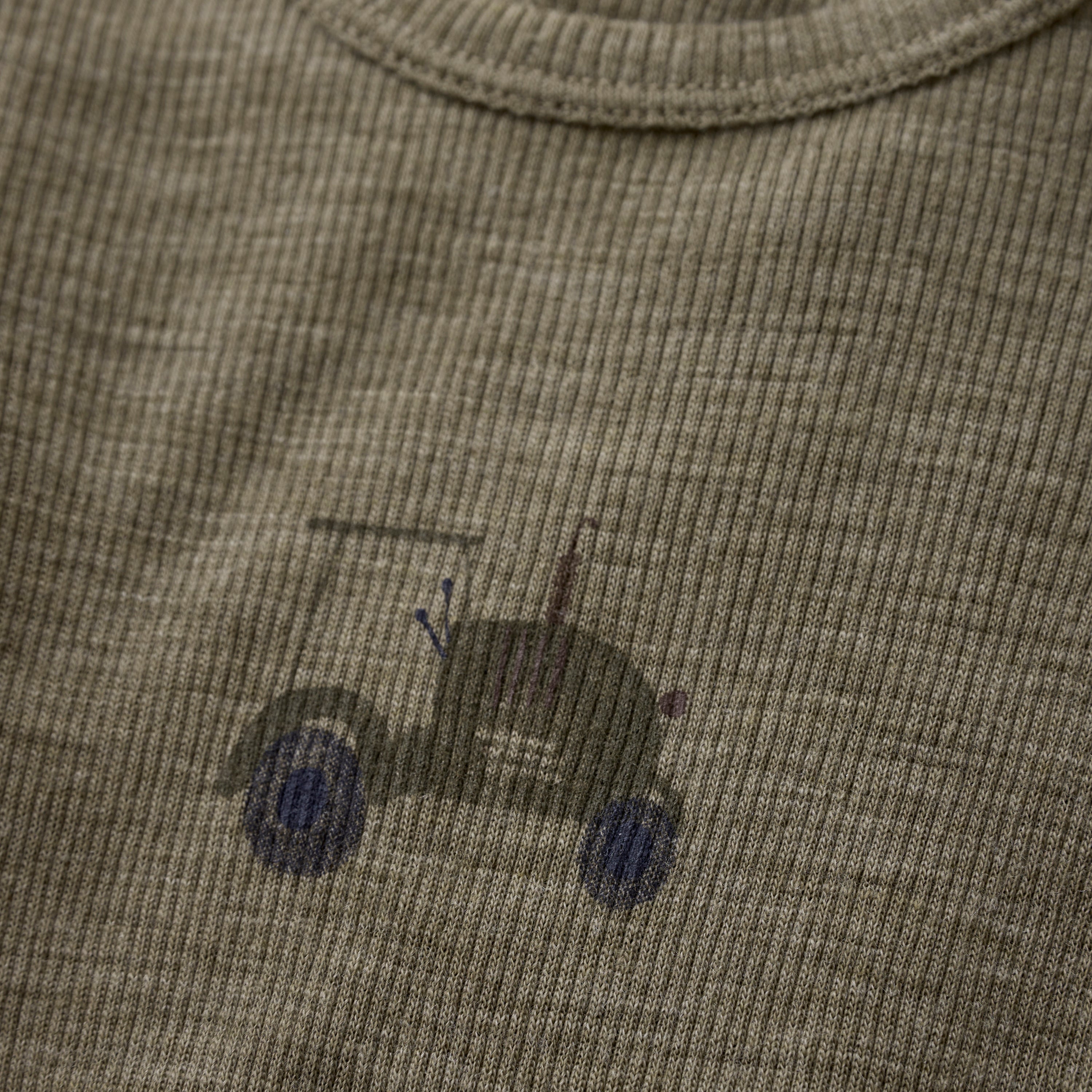 CeLaVi / Body LS - SOLID / Dusky Green