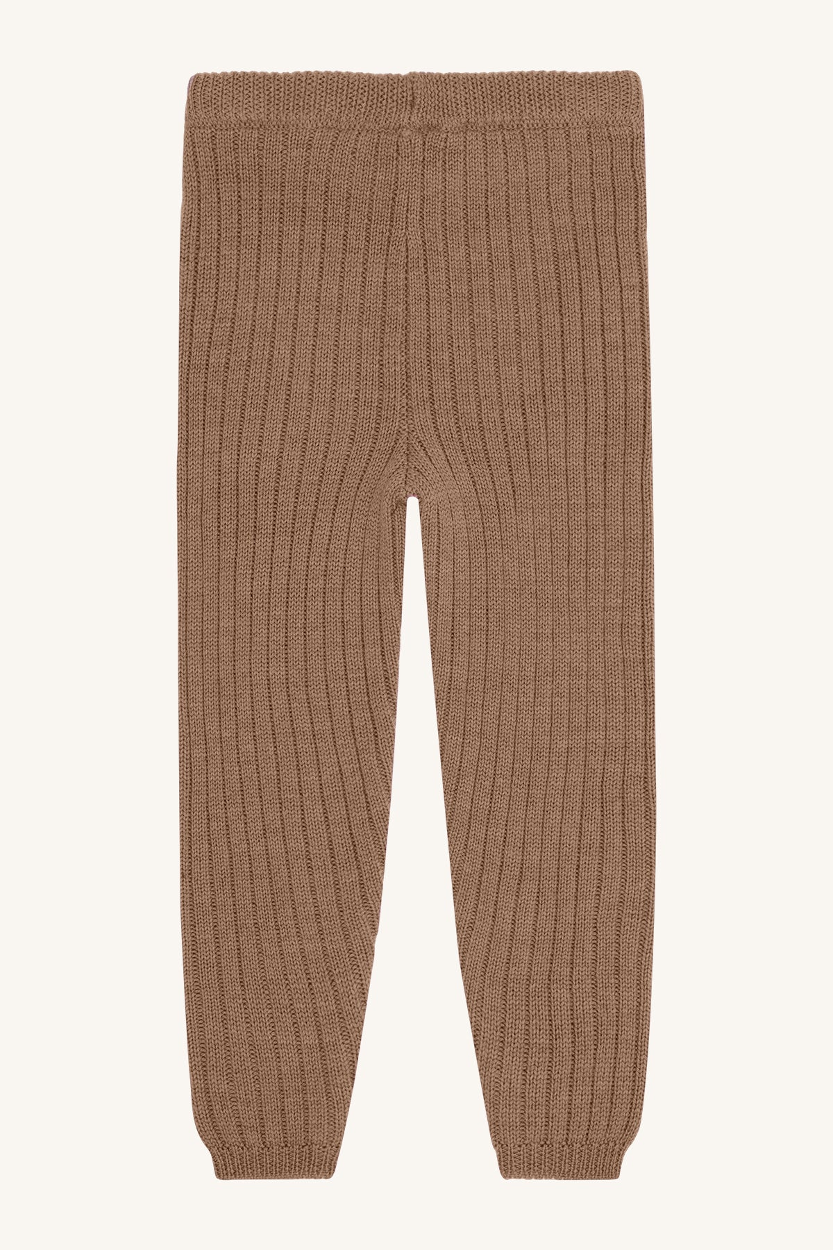 Hust&Claire / HCLui Wool Rib Pants / Coca Mocha