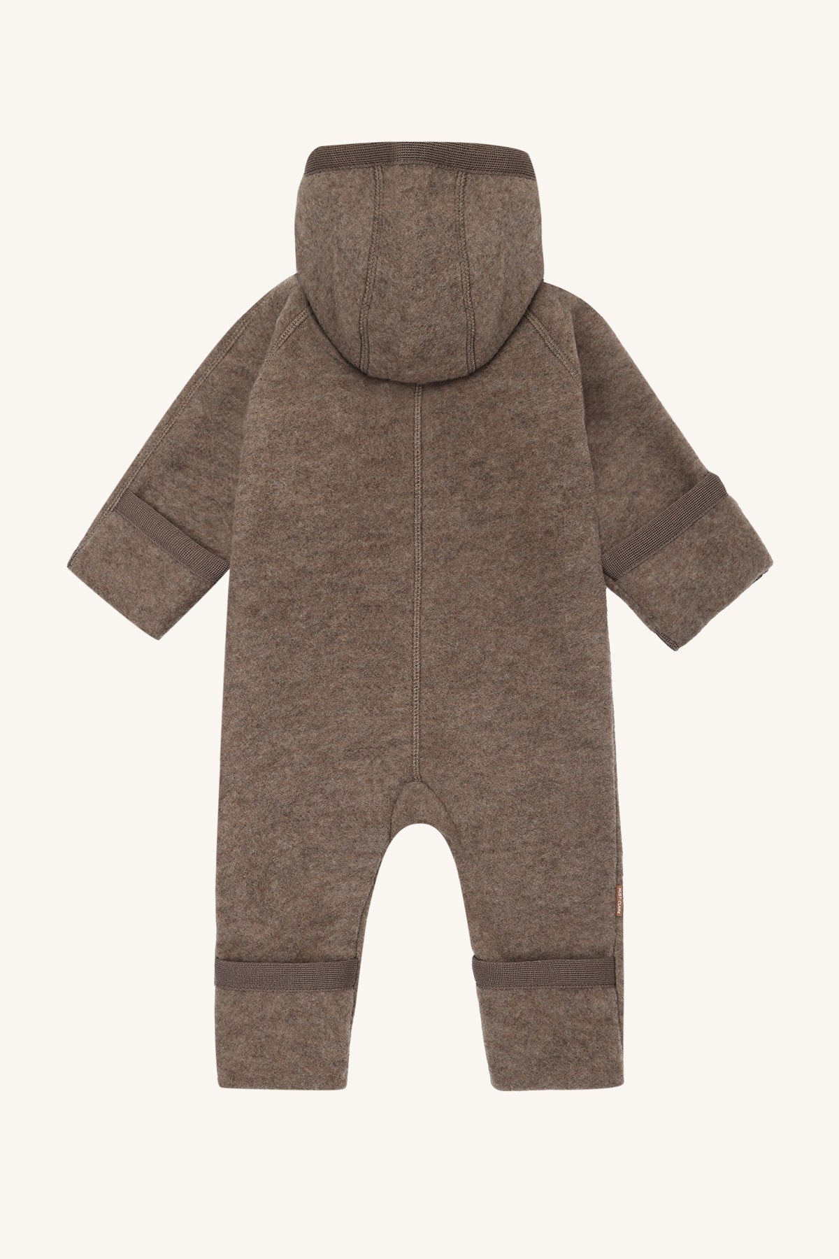 Hust&Claire / HCMevi Hood Wool Fleece / Deer Melange