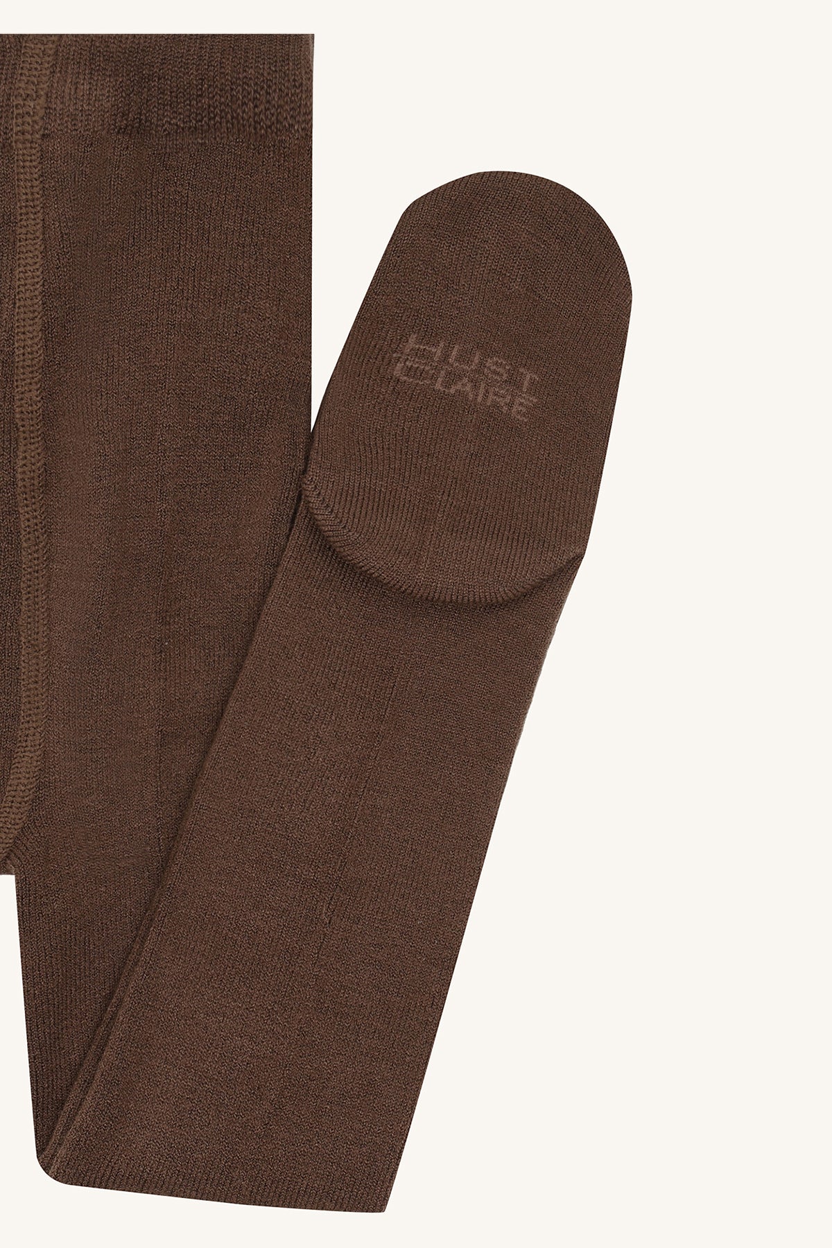 Hust&Claire / HCFoxie Stockings Wool blend Stockings / Brown stone