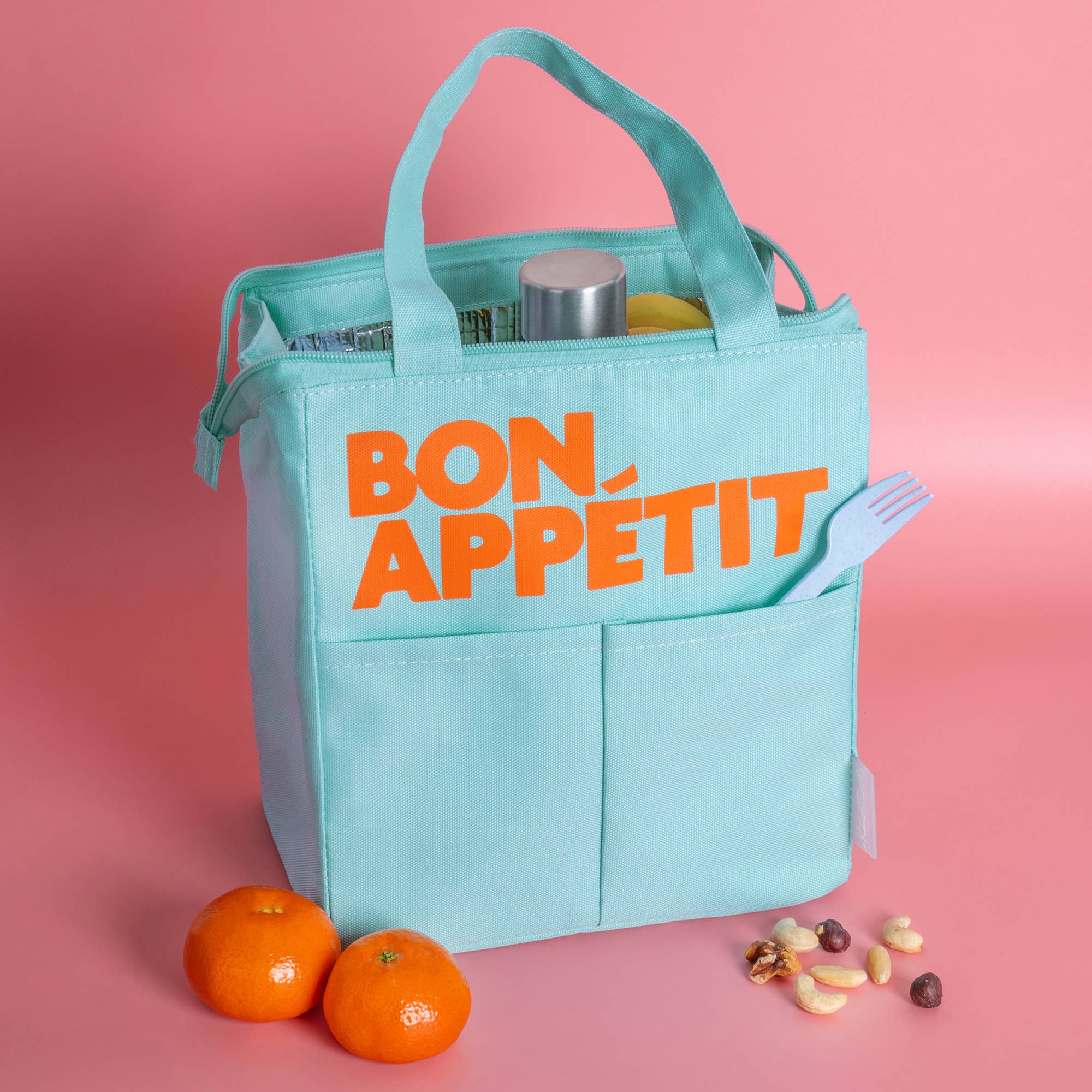 MINTGRÜNE BON APPÉTIT ISOTHERMISCHE LUNCHTASCHE HF