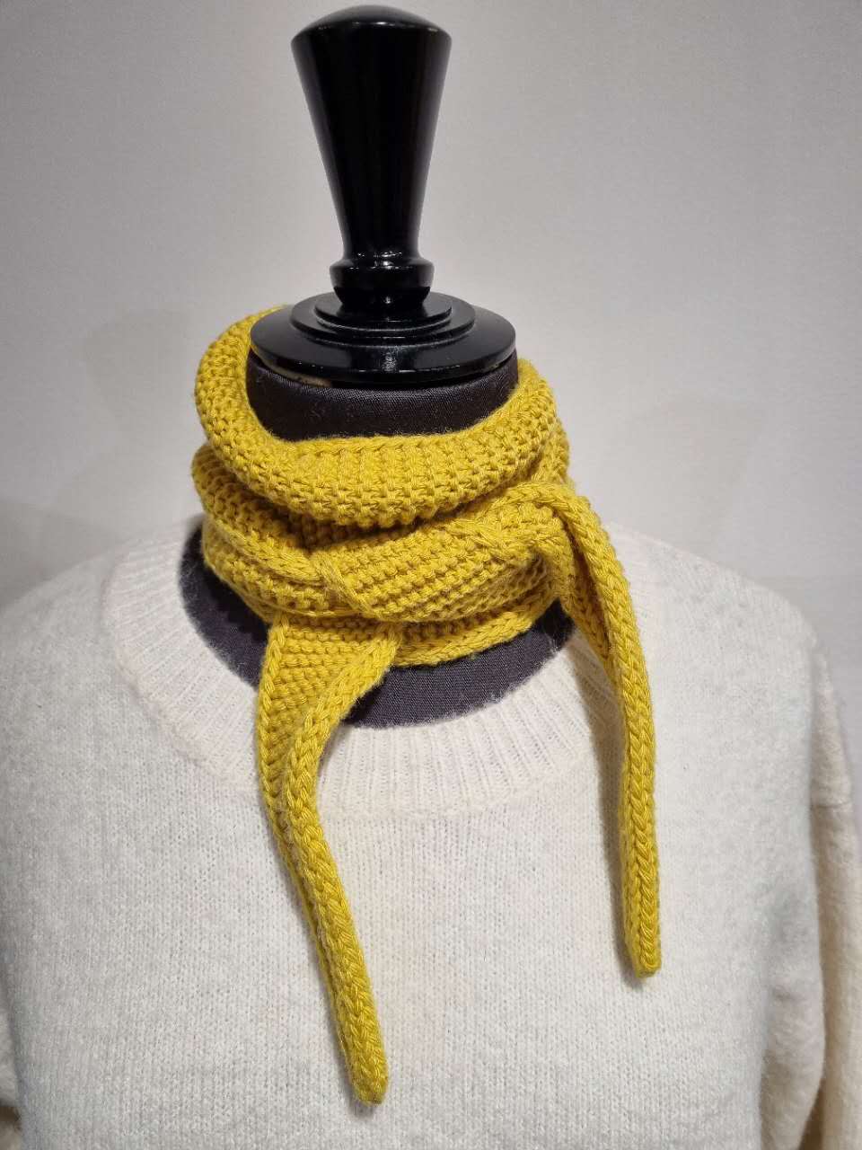 Calie Paris / "Sophie-Schal": Navy Blau