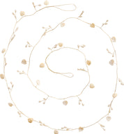 Ib Laursen / Band m/weißen Herzperlen Magic and Wishes