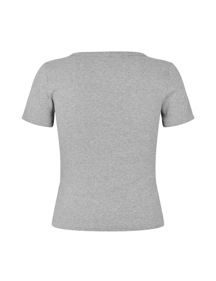 MbyM / Evelyn Otis-M Top / T-shirt / Grey Melange