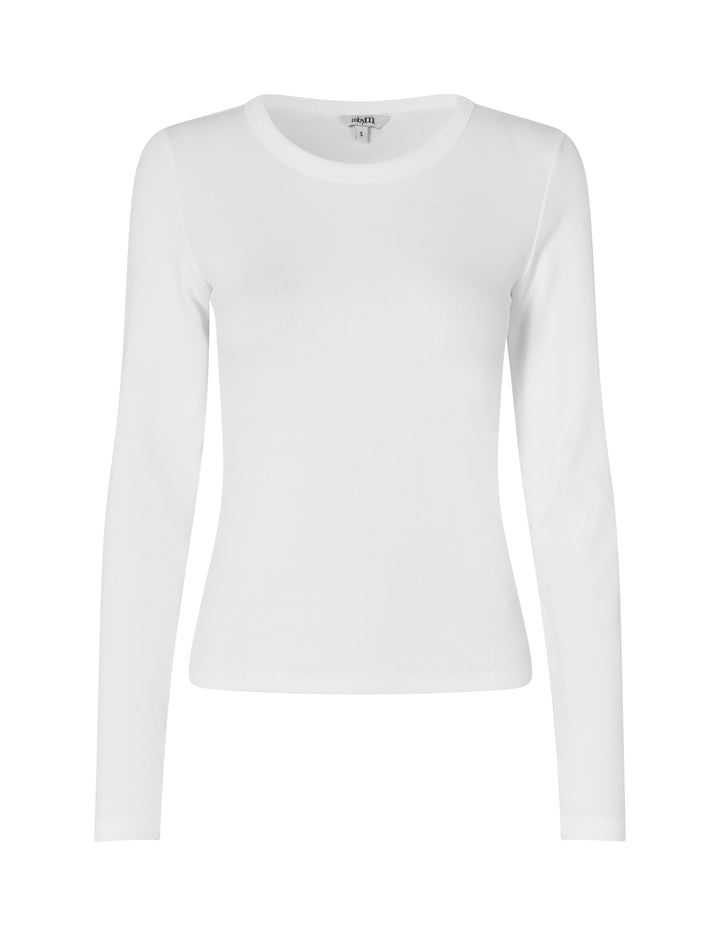 MbyM / Evelyn Otis LS-M Top / T-shirt / White