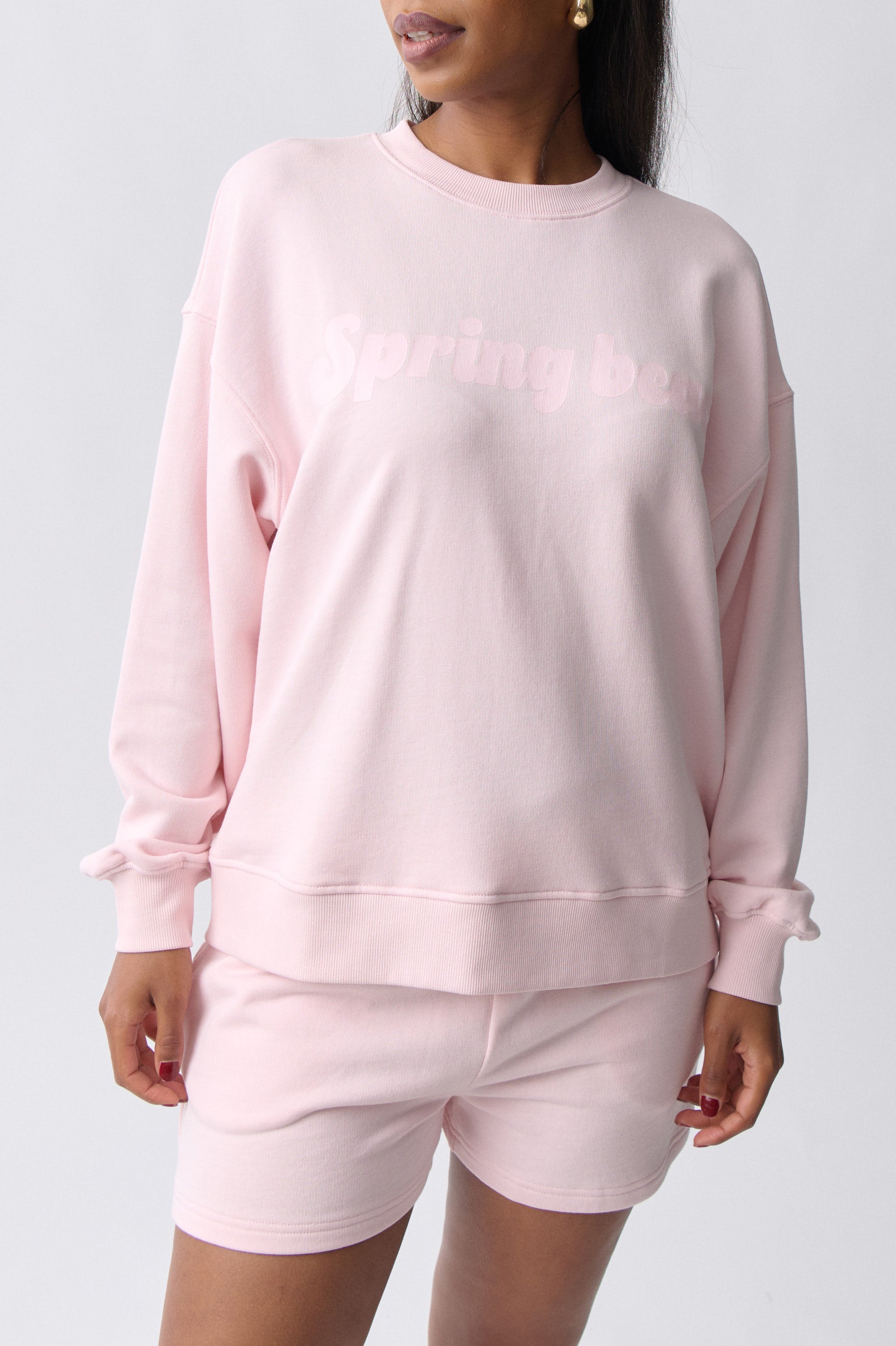 Gina Tricot / Embroidery sweater / Ballet slipper (3119)