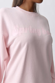 Gina Tricot / Embroidery sweater / Ballet slipper (3119)