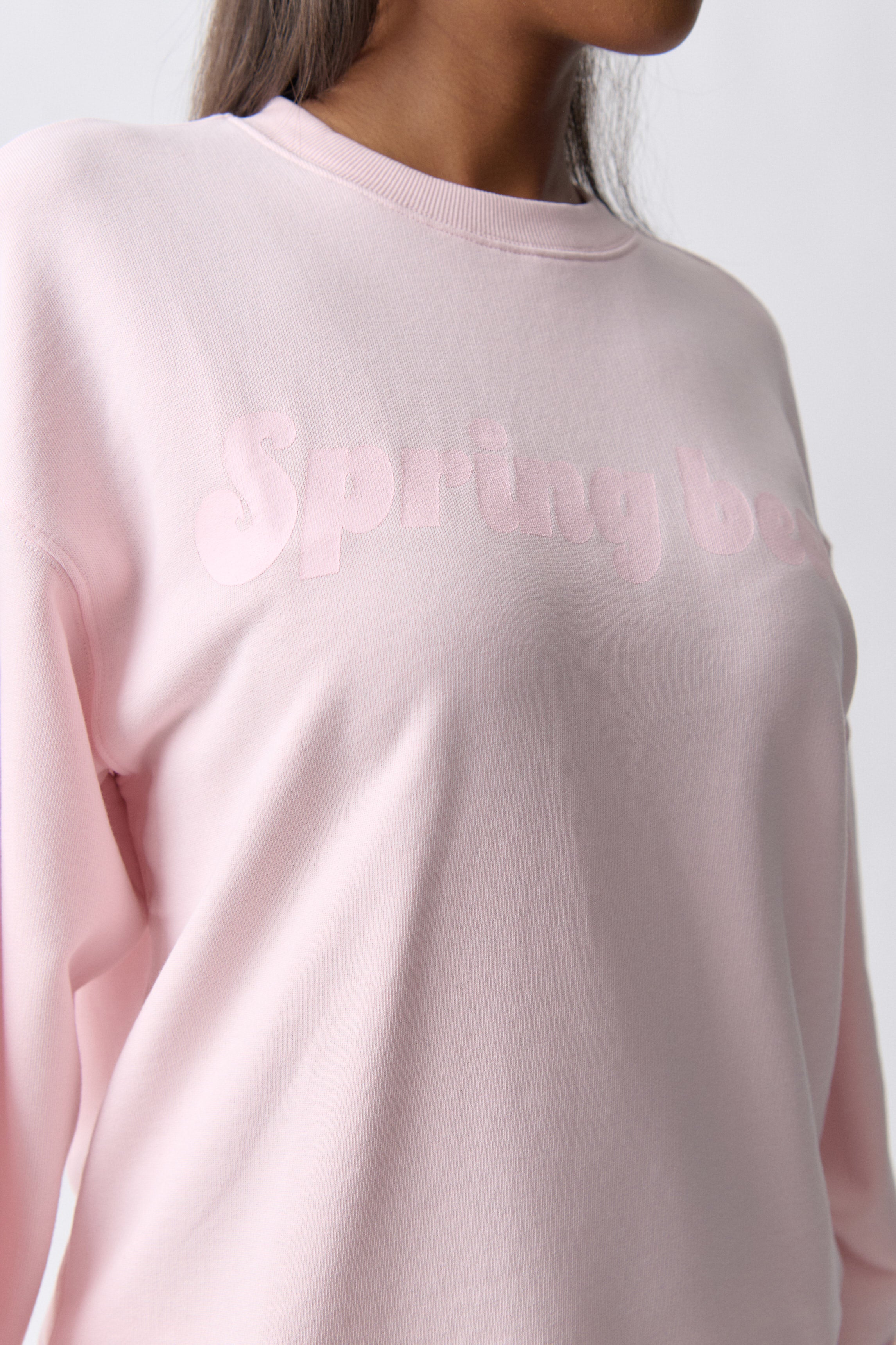 Gina Tricot / Embroidery sweater / Ballet slipper (3119)