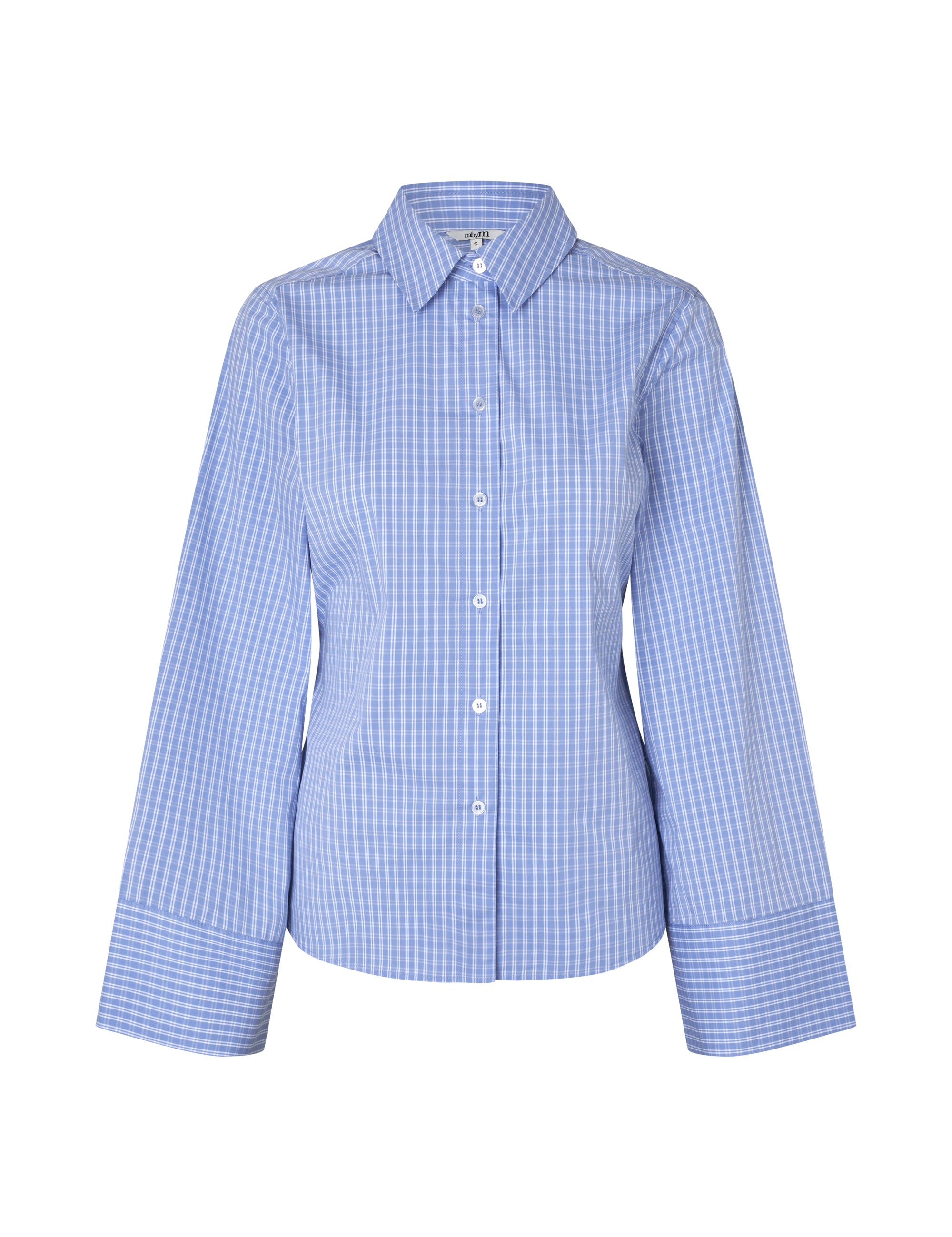MbyM / Calia Kaloni-M Shirt / Blouse / Ultramarine Check