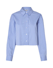 MbyM / Calia Emele-M Shirt / Blouse / Ultramarine Check