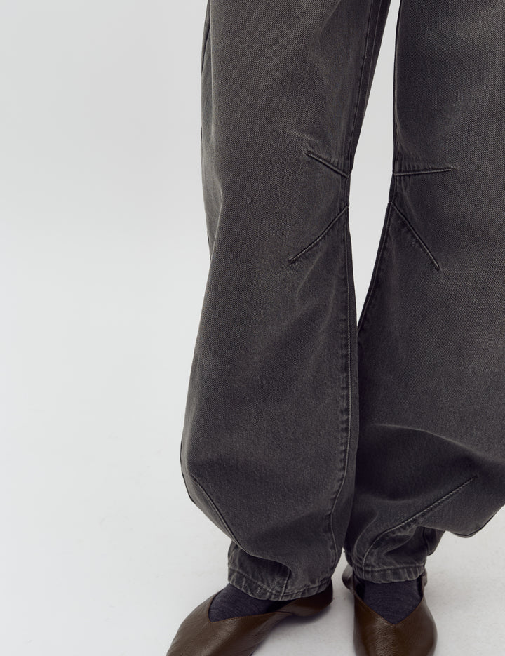 MbyM / Barina-M MAYAFABT54 Jeans / Khaki Green Wash