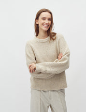 MbyM / Gillian-M Becki Knit / Oyster Sprinkle