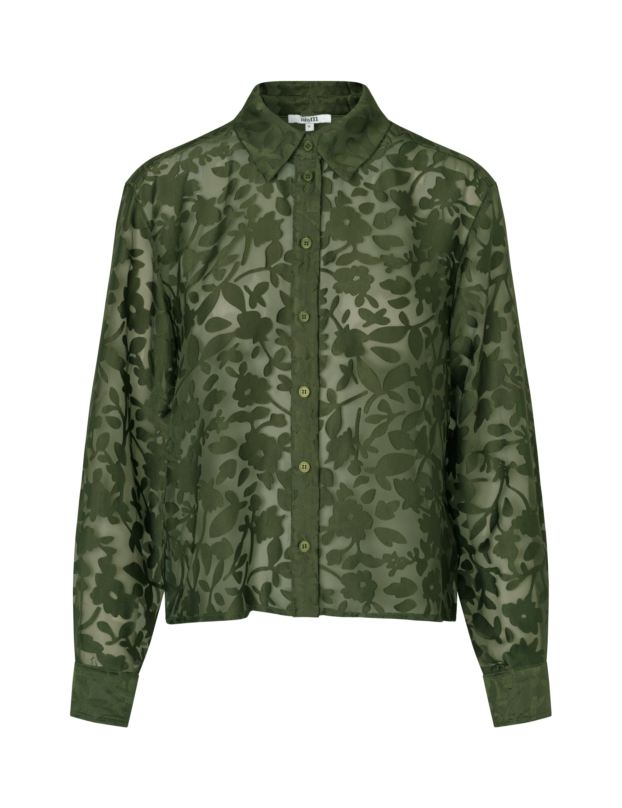 MbyM / Nira-M Tiami Shirt / Blouse / Beetle Green