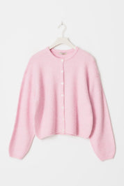 Gina Tricot / Knitted cardigan / Pink lady