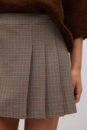 Gina Tricot / Pleated skirt / Check