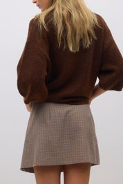 Gina Tricot / Pleated skirt / Check