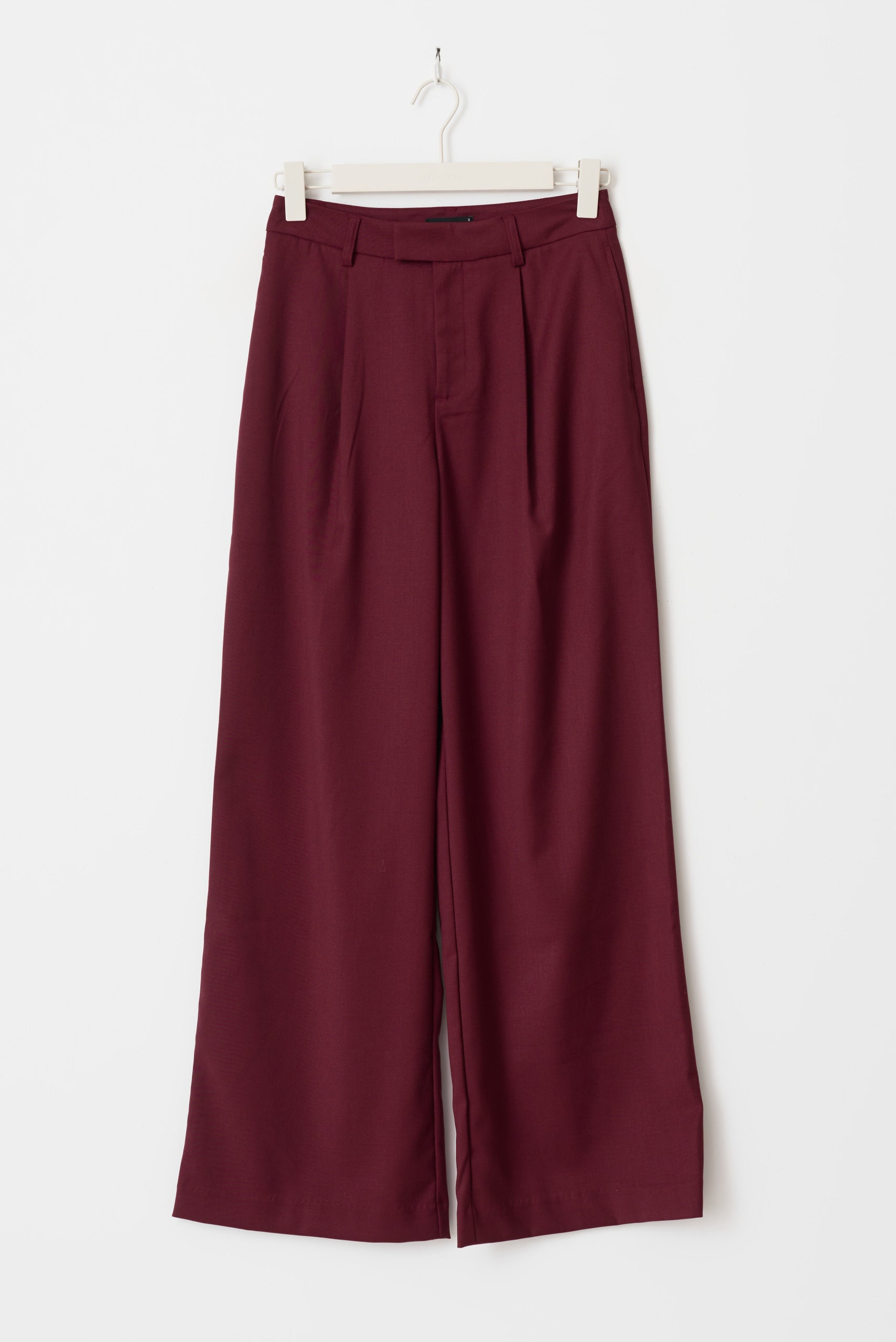 Gina Tricot / High waist wide trousers / Burgundy