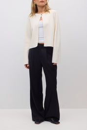 Gina Tricot / High waist wide trousers / Black