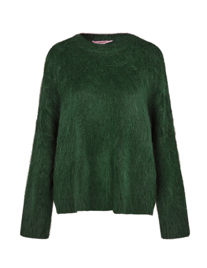 MbyM / Gillis-M Brush Knit / Pine Green