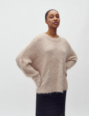 MbyM / Gillis-M Brush Knit / Light Beige