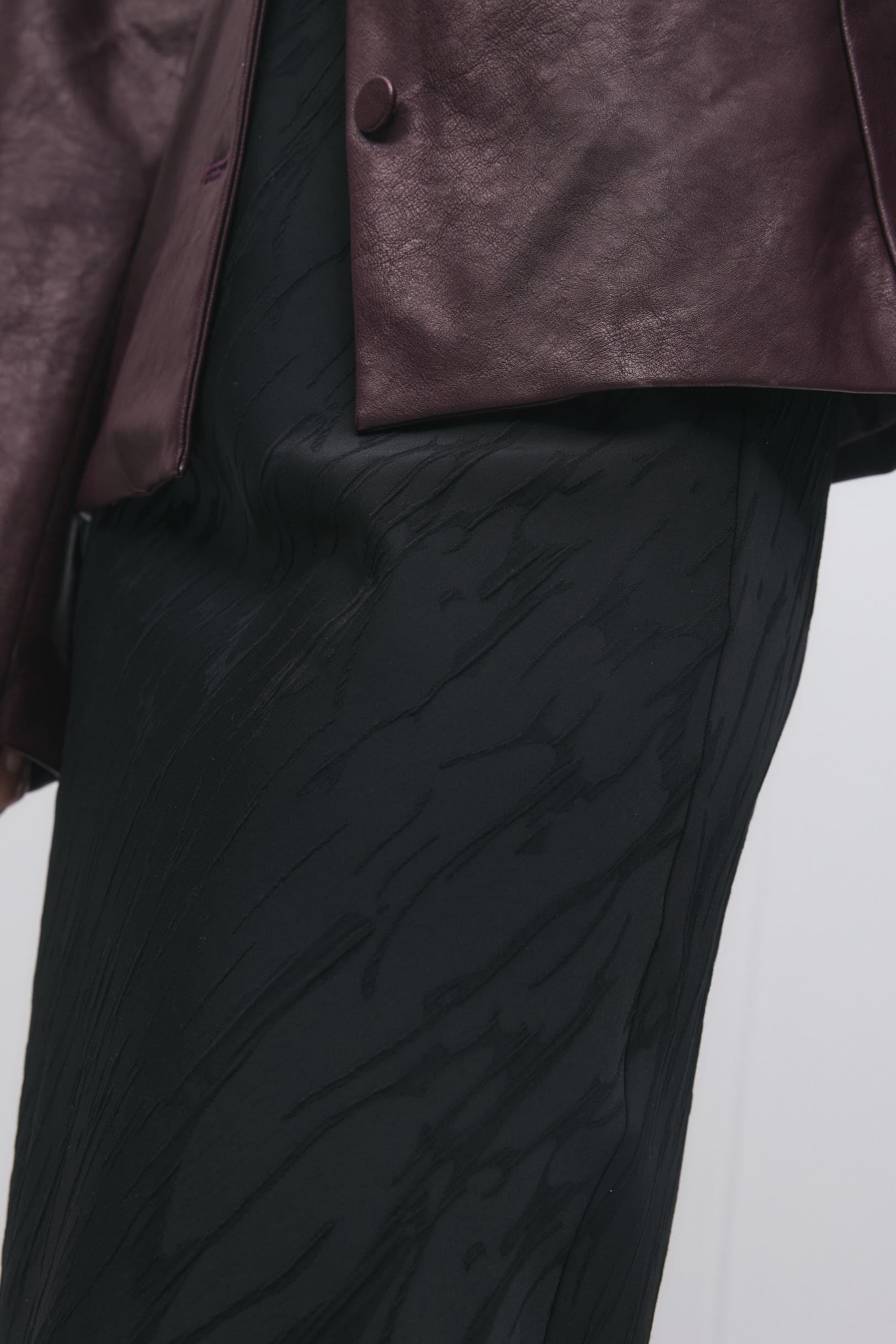 Gina Tricot / Structured skirt / Black