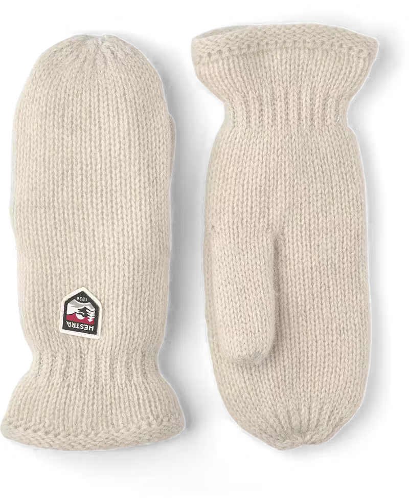 Hestra / Basic Wool Mitt / Offwhite