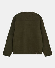 Anerkjendt / AKSIGURD BOILED WOOL OVERSHIRT / Forest night