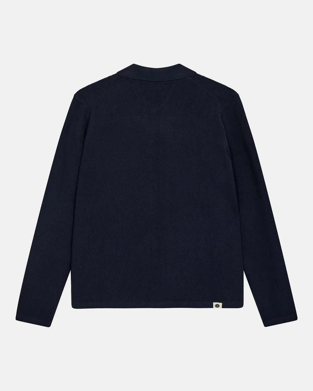 Anerkjendt / AKSVEND NEEDLE RIB KNIT CARDIGAN / Sky Captain